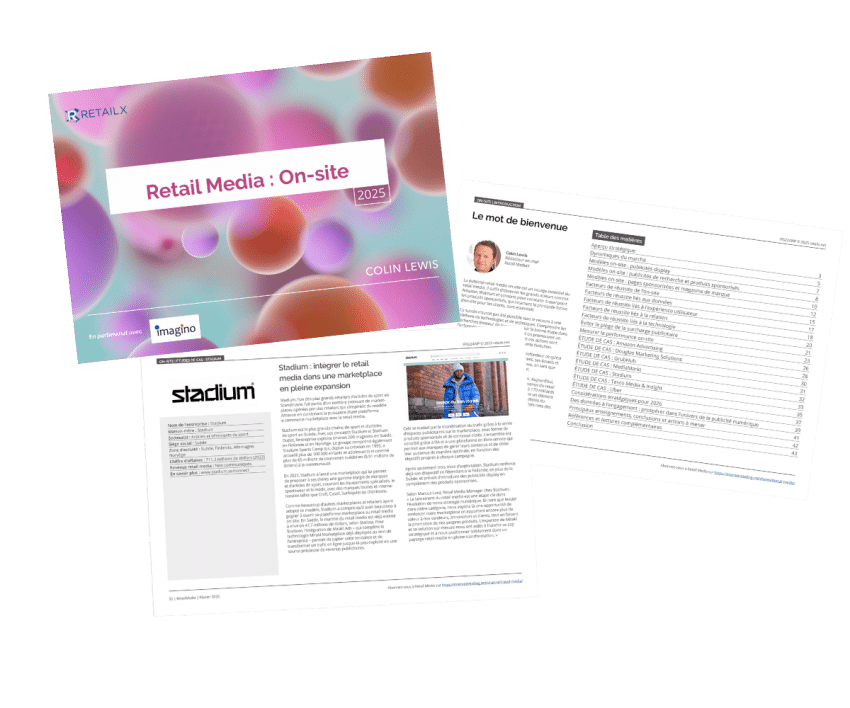 Aperçu rapport Retail media On-site