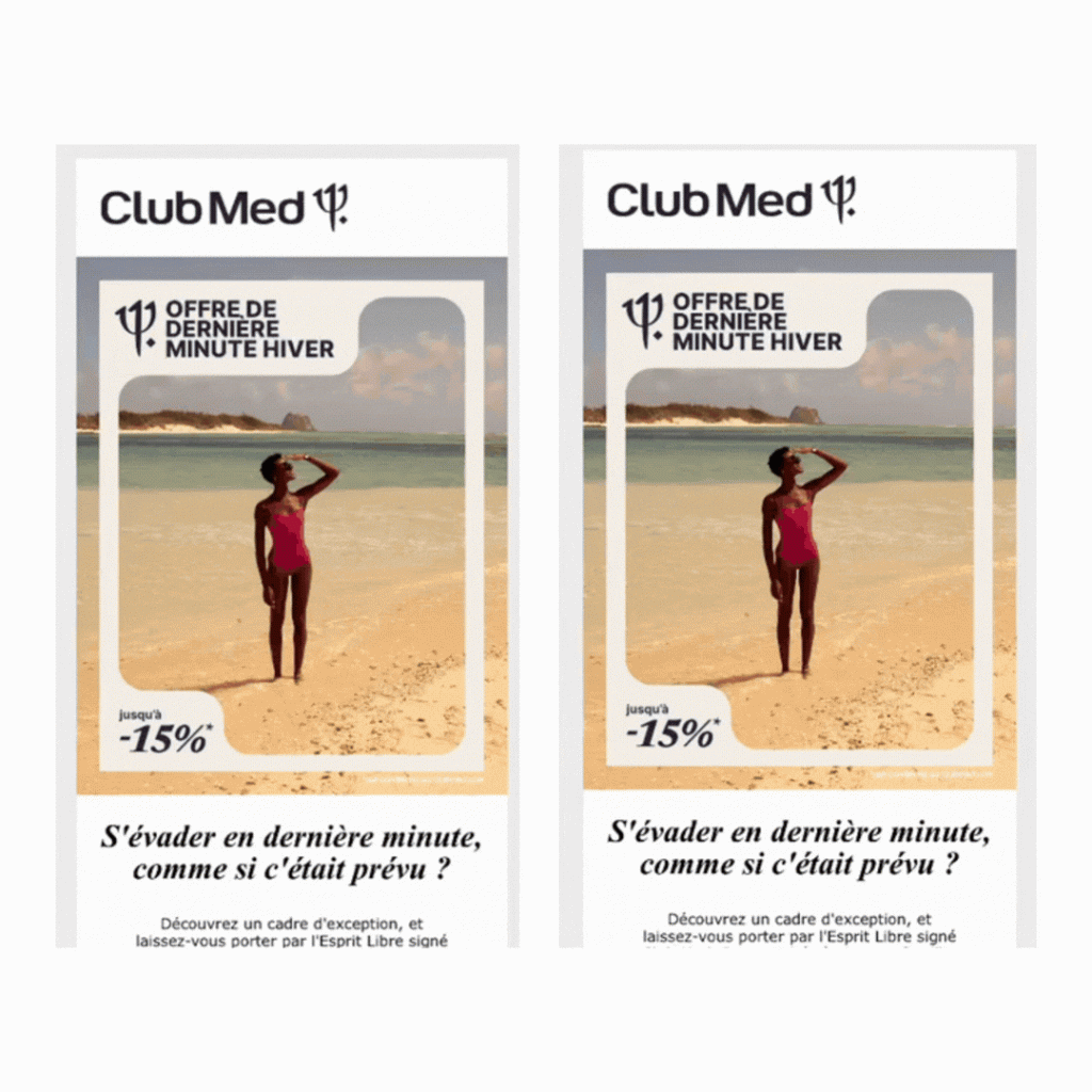 Club Med email promo