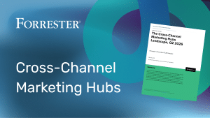 CDP vs Cross-Channel Marketing Hubs: 2 rapports Forrester, un problème