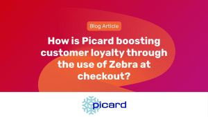How is Picard boosting customer loyalty through Zebra at checkout?